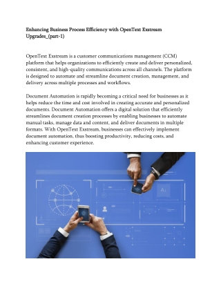 enhancing business process efficiency with