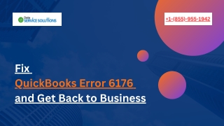 fix quickbooks error 6176 and get back to business