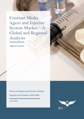 contrast media agent and injector system market