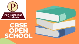 CBSE Open School  Patrachar Website