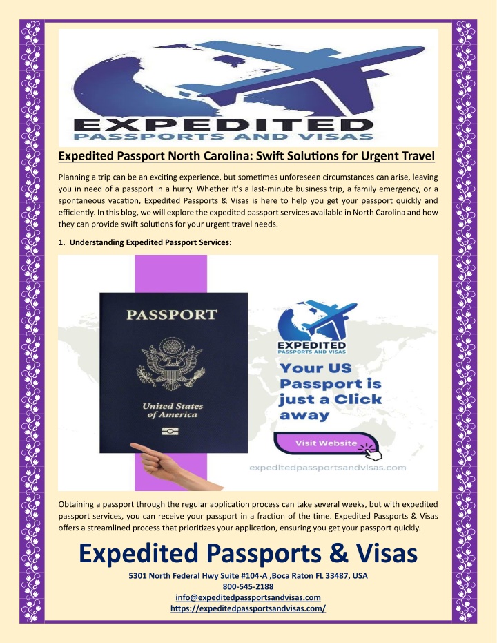 expedited passport north carolina swift solutions
