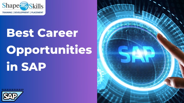 best career opportunities in sap