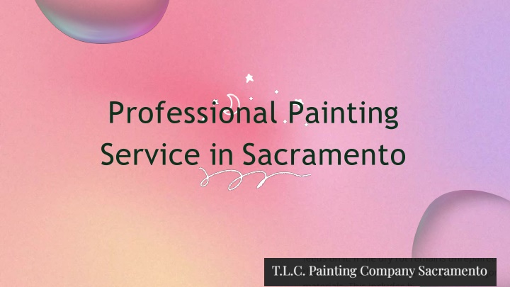 professional painting service in sacramento