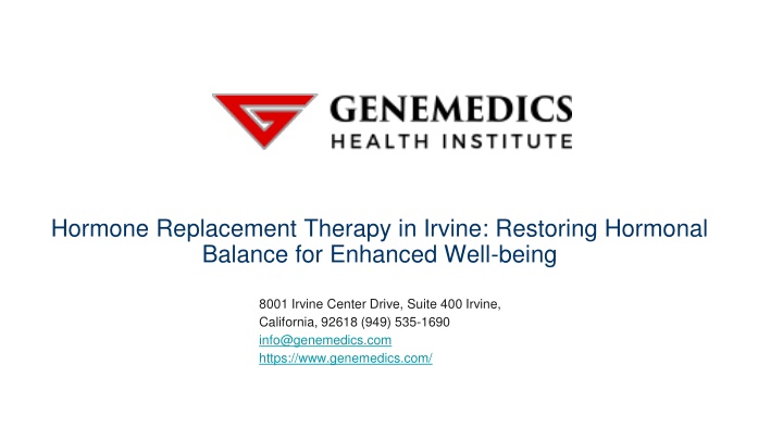 hormone replacement therapy in irvine restoring hormonal balance for enhanced well being