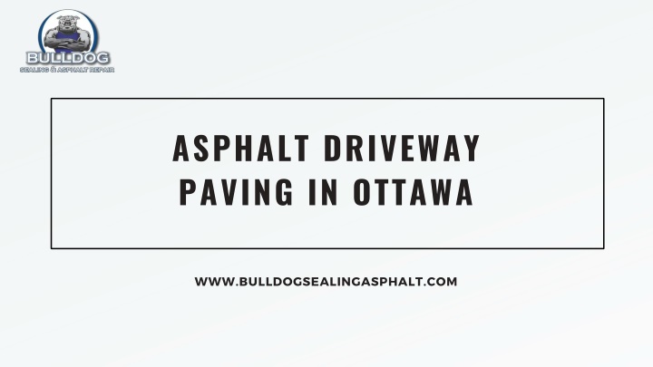 asphalt driveway paving in ottawa