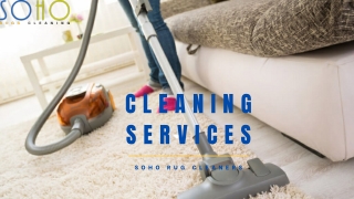 Get expert cleaning services for your carpet in NYC!
