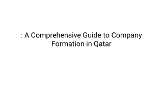 a comprehensive guide to company formation