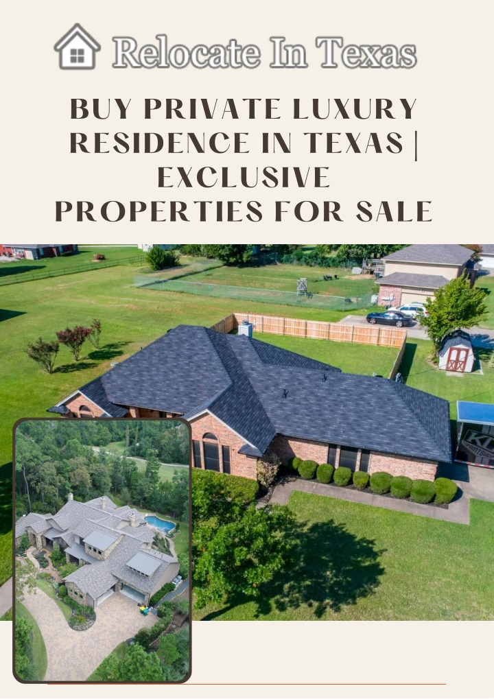 buy private luxury residence in texas exclusive