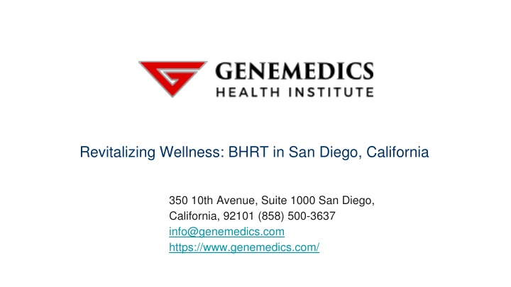 revitalizing wellness bhrt in san diego california