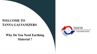 Why Do You Need Earthing Material