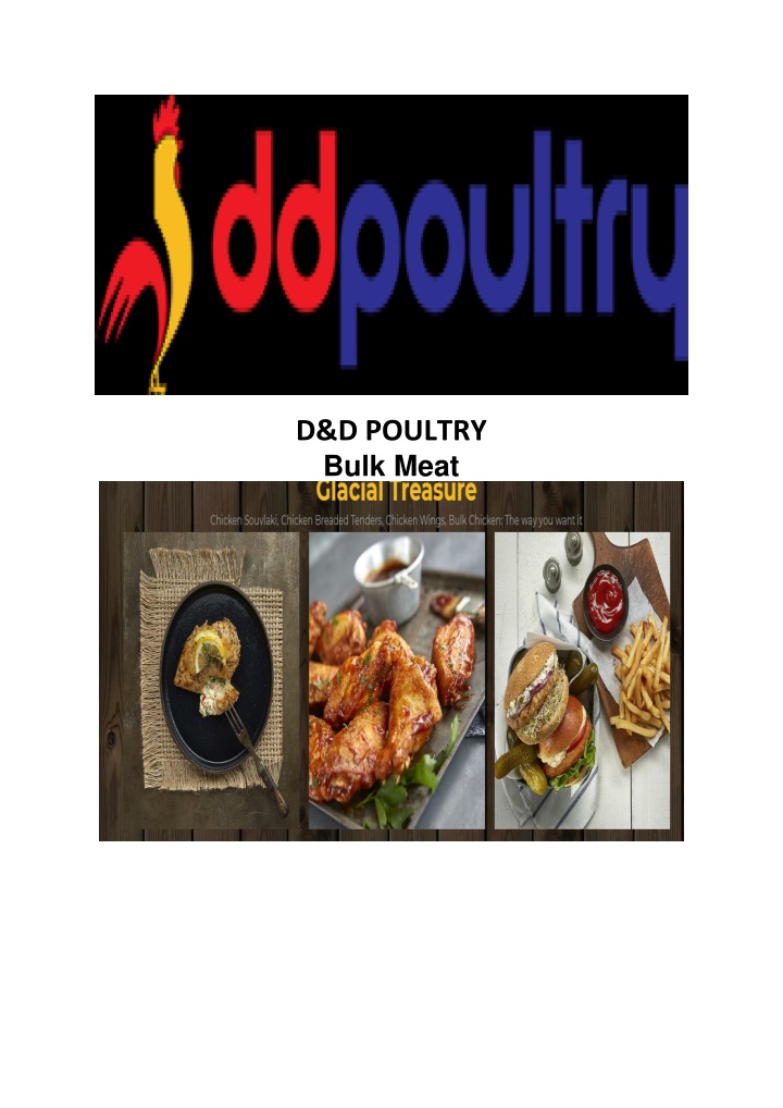 d d poultry bulk meat