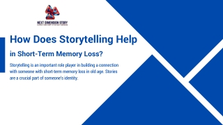 how does storytelling help