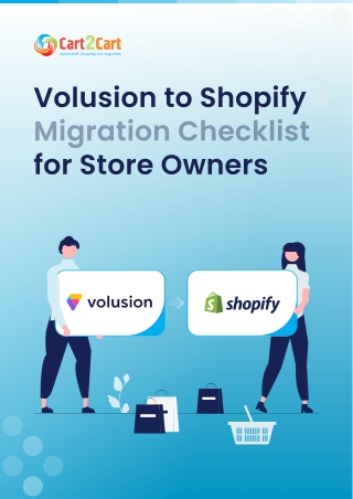 Volusion to Shopify Migration Checklist for Store Owners