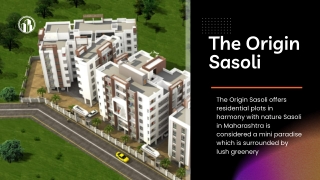 The Origin Sasoli - Plot for Sale