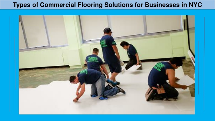 types of commercial flooring solutions