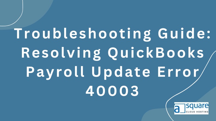 troubleshooting guide resolving quickbooks