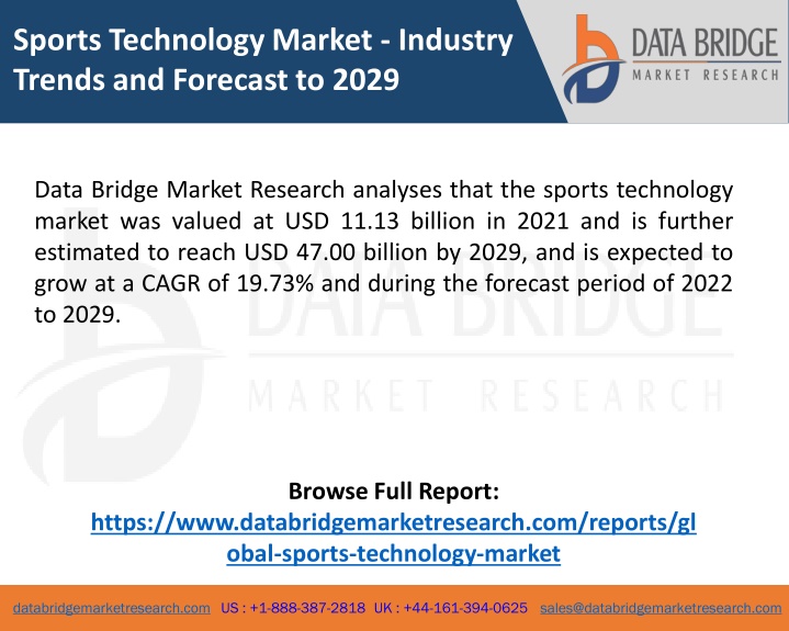 sports technology market industry trends