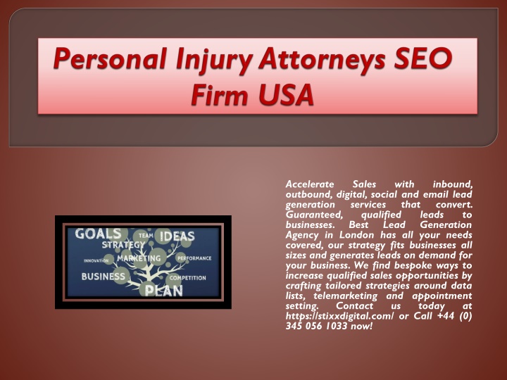 Ppt Personal Injury Attorneys Seo Firm Usa Powerpoint Presentation Free Download Id 12251451