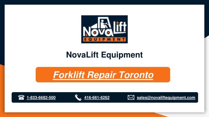 novalift equipment