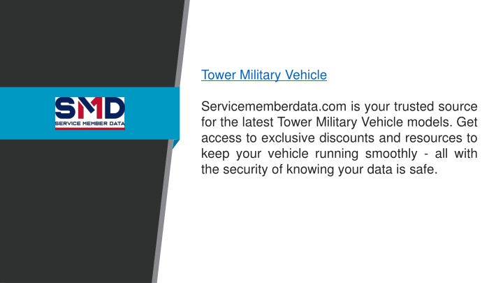 tower military vehicle servicememberdata