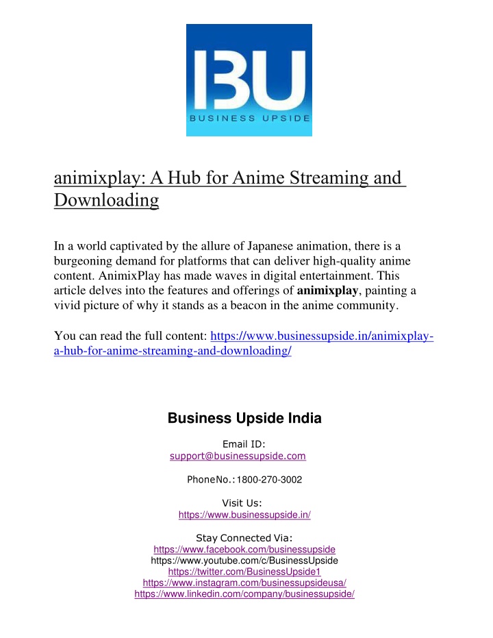 animixplay a hub for anime streaming