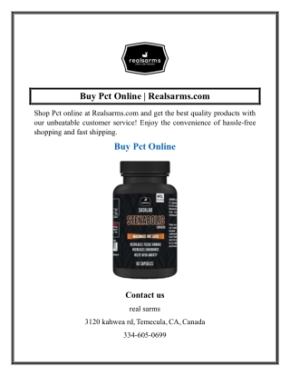 Buy Pct Online  Realsarms.com