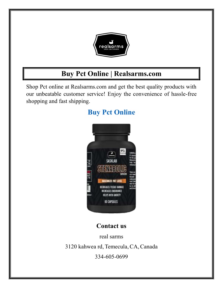 buy pct online realsarms com