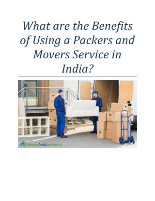 what are the benefits of using a packers