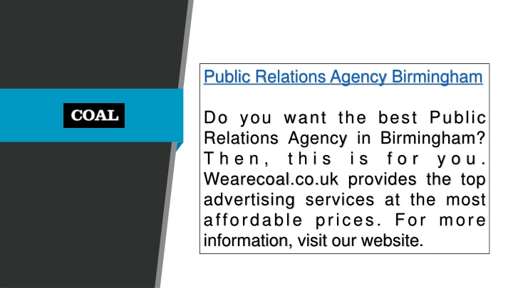 public relations agency birmingham do you want