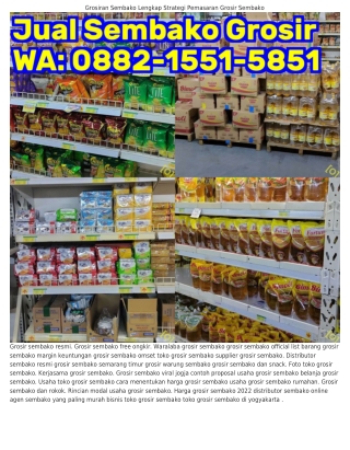 Ö88ᒿ-l55l-585l (WA) Cari Grosir Sembako Murah Distributor Sembako Harga Pabrik