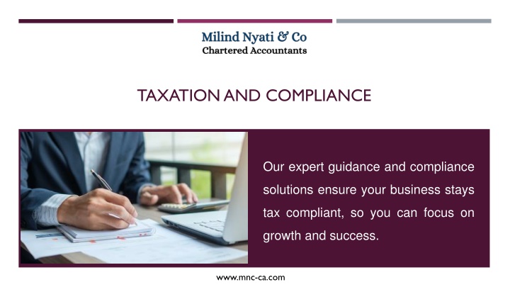 taxation and compliance