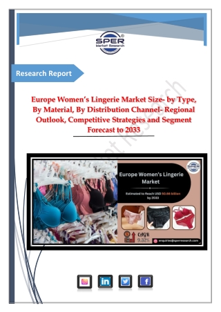 Europe Women’s Lingerie Market