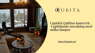 Utforska Qubitas hantverk: Skapa slående lampor från horn