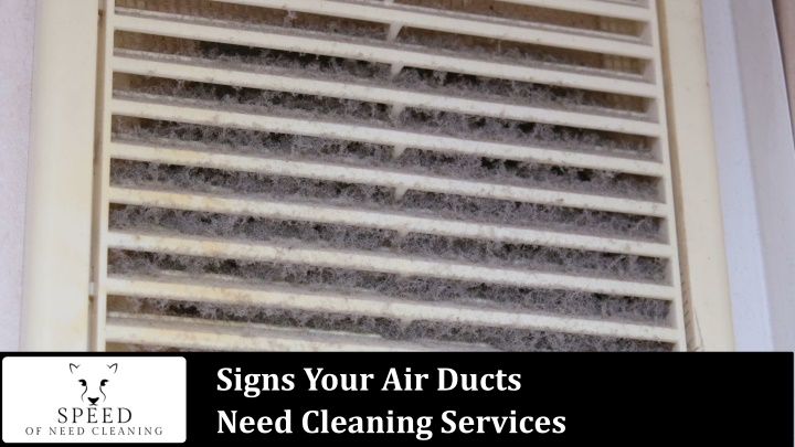 signs your air ducts need cleaning services