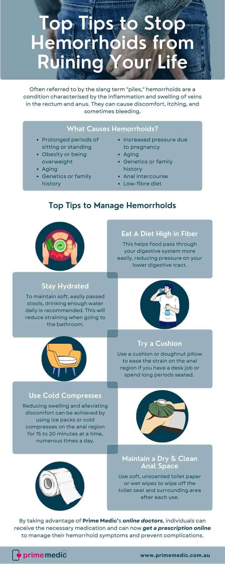 top tips to stop hemorrhoids from ruining your