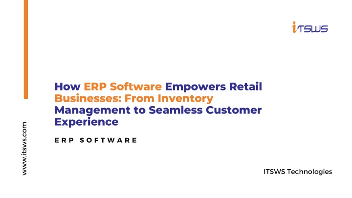 how erp software empowers retail businesses from