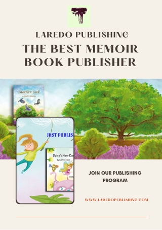 Laredo Publishing - The Best Memoir Book Publisher
