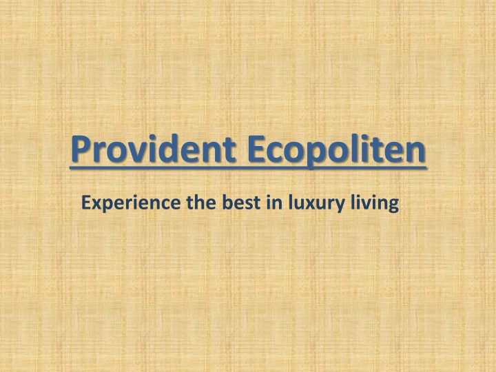 provident ecopoliten