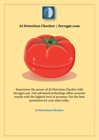 Ai Detection Checker | Zerogpt.com