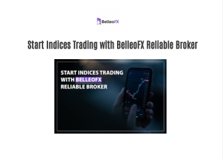Start Indices Trading with BelleoFX Reliable Broker