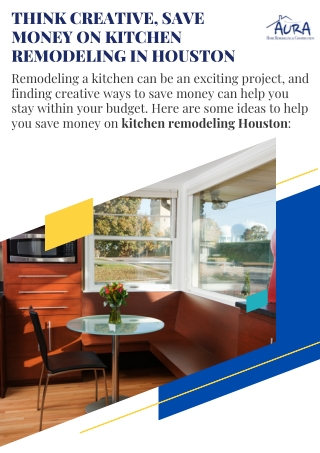 Kitchen Remodeling Houston