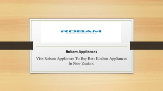 Visit Robam Appliances To Buy Best Kitchen Appliances In New Zealand