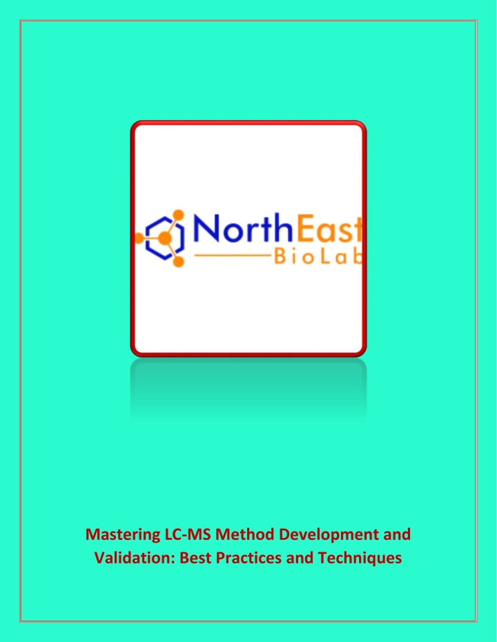 mastering lc ms method development and validation