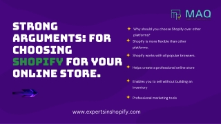 shopify works with all popular browsers