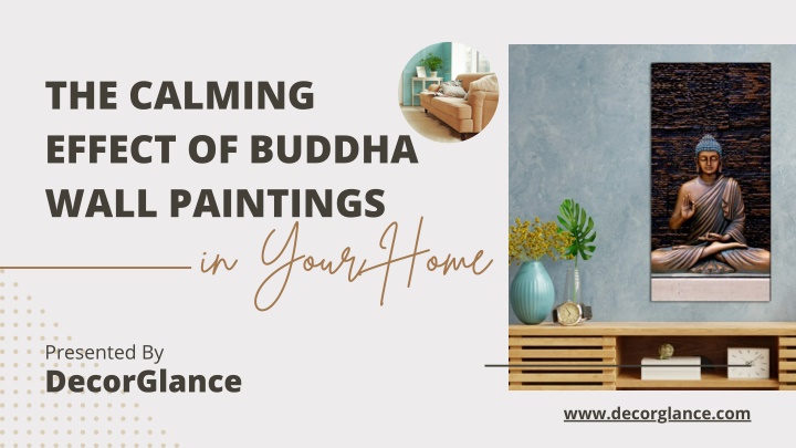 the calming effect of buddha wall paintings