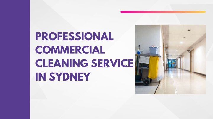 professional commercial cleaning service in sydney
