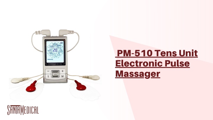 pm 510 tens unit electronic pulse massager