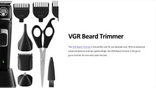 "Get the Best Value: VGR Hair Trimmer Price Comparison Guide"