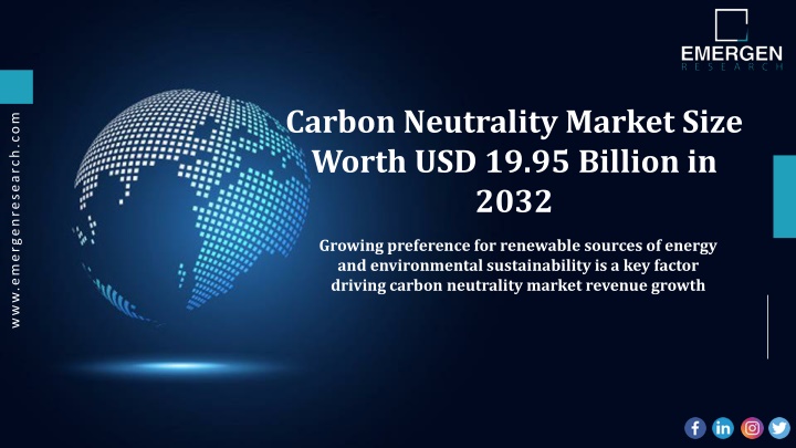 carbon neutrality market size worth