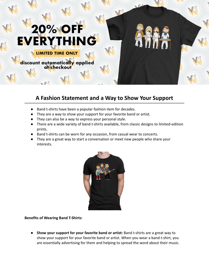 a fashion statement and a way to show your support